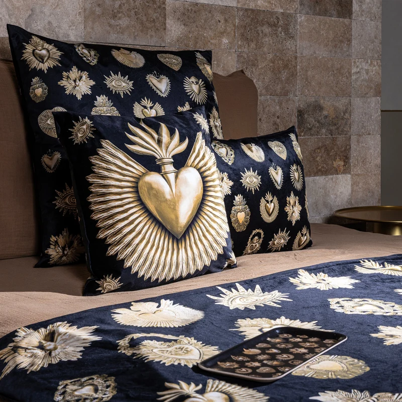 Coussin Velours Ex Voto Blesle