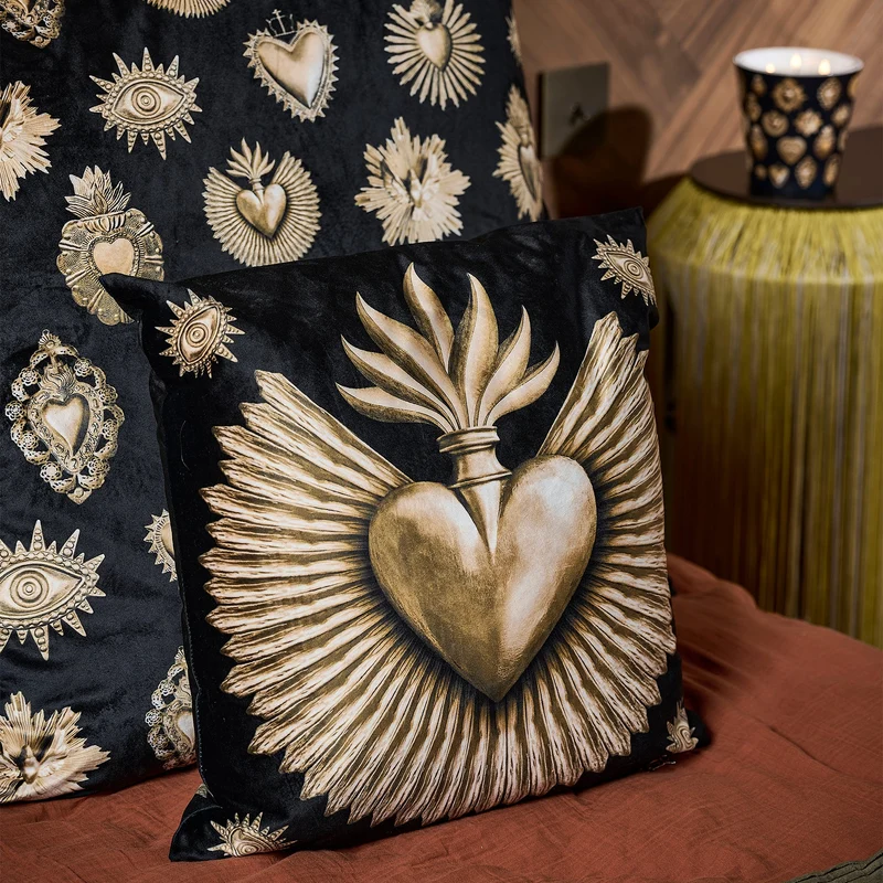 Coussin Velours Ex Voto Blesle