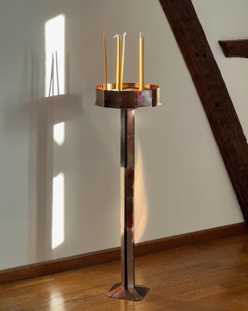 'Manouali' Candle Holder