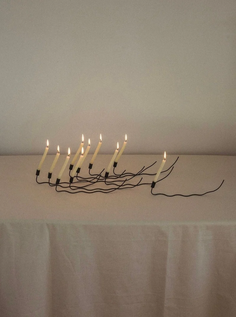 "Going Home" Candleholder