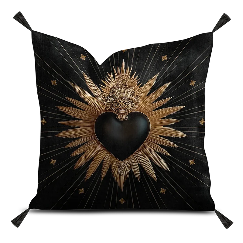 Coussin Velours Ex Voto Montalcino