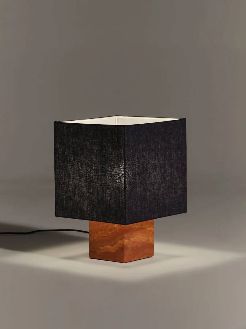 Roma I Squared Red Travertine
