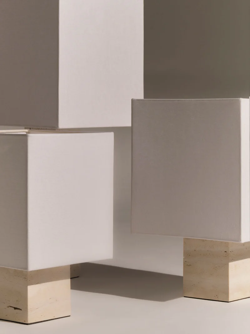 Roma I Squared White Travertine