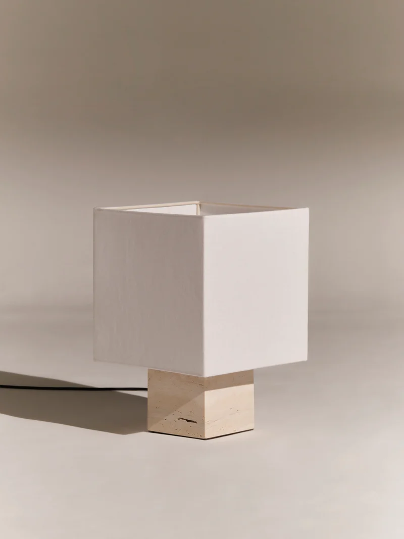 Roma I Squared White Travertine