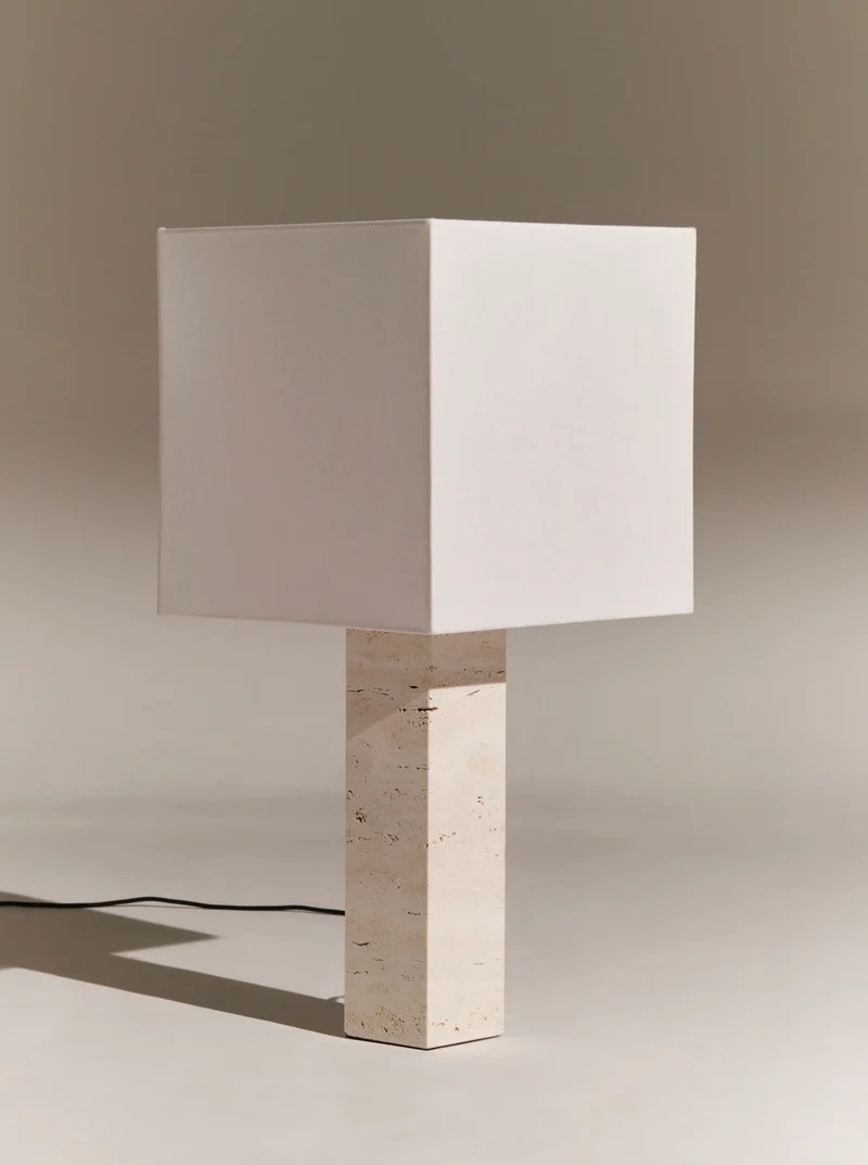 Roma I Squared White Travertine