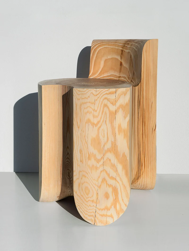 Chair from Wood after Storm