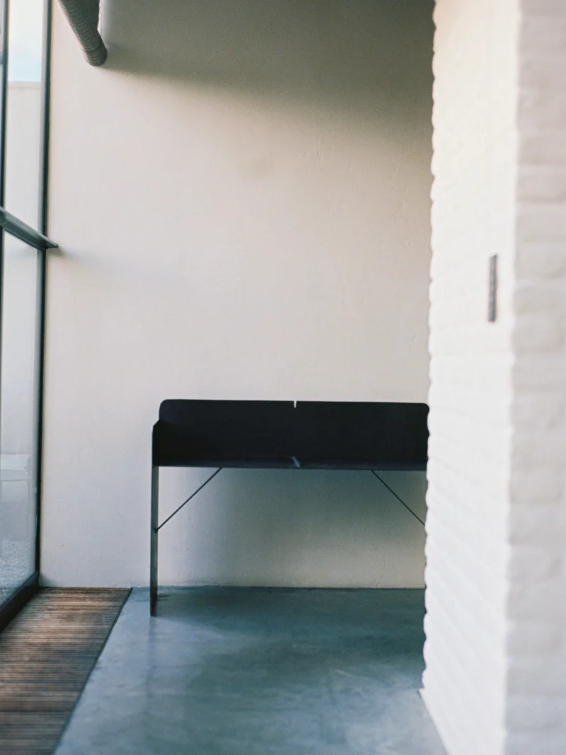 The Bench - Brutalist Bench in Steel