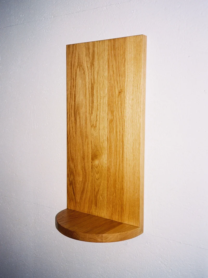 The Megaron - Minimalist Shelf in Wood - Small