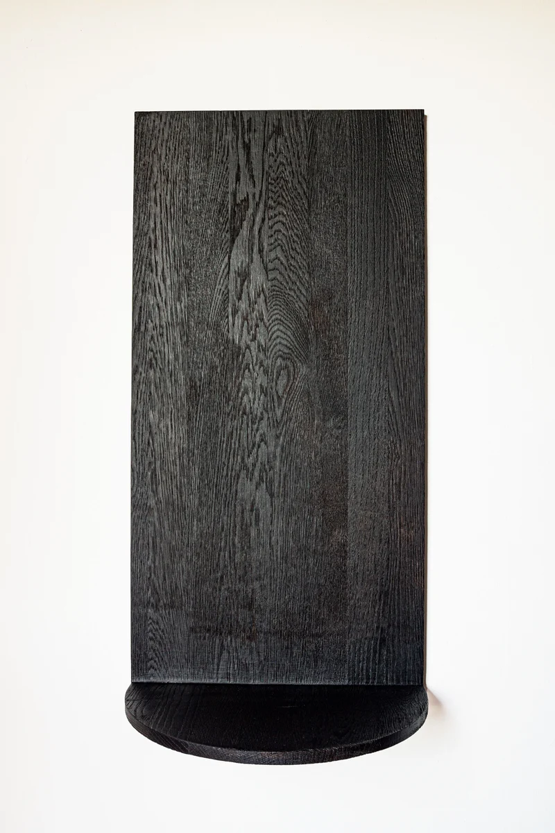 The Megaron - Minimalist Shelf in Wood - Natural Oak Large