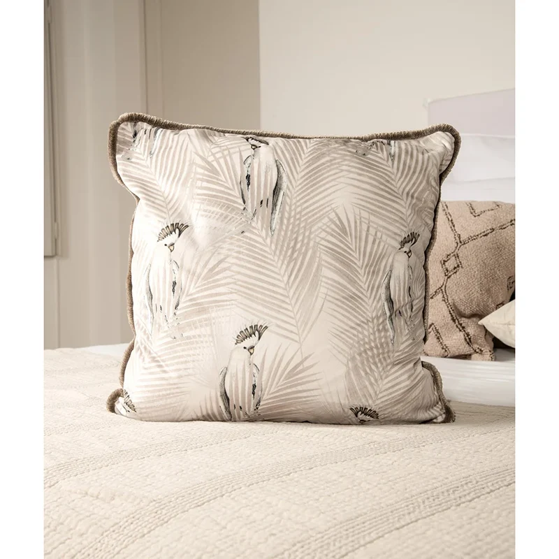 Coussin velours Saida