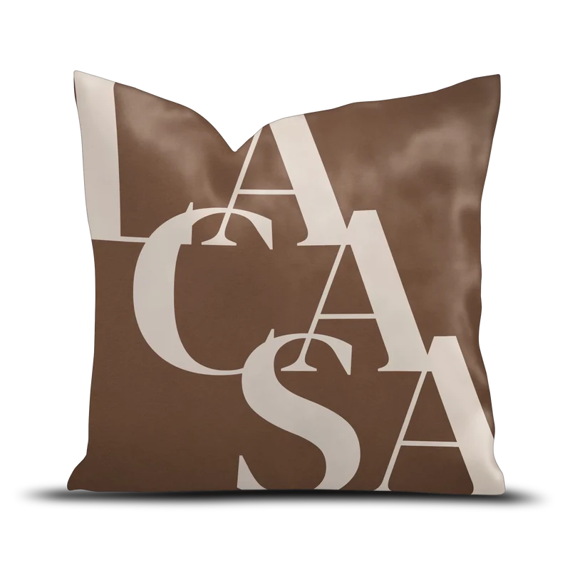 Coussin velours Sancta Casa