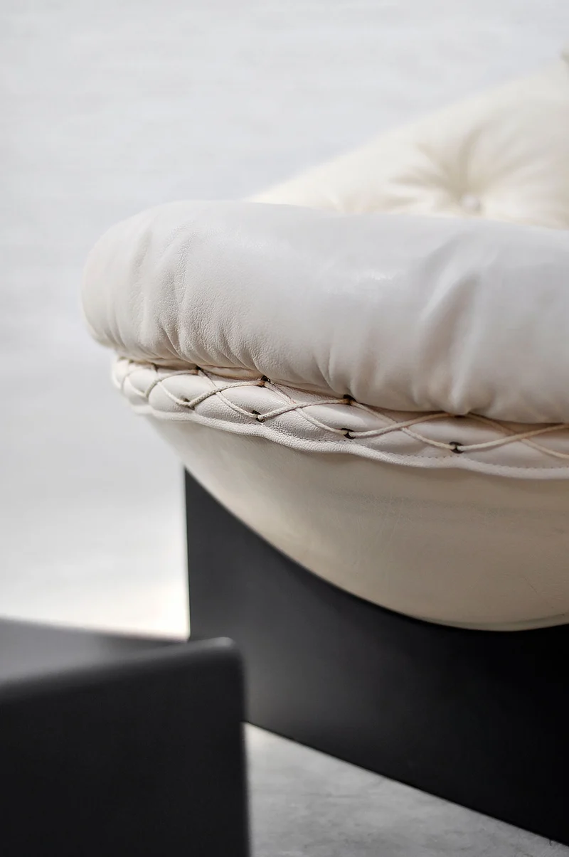 Illum Wikkelsø ‘Apollo’ Lounge Chair & Ottoman, 1970s