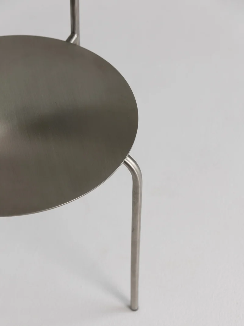 "Meadow" Stainless Steel Chair