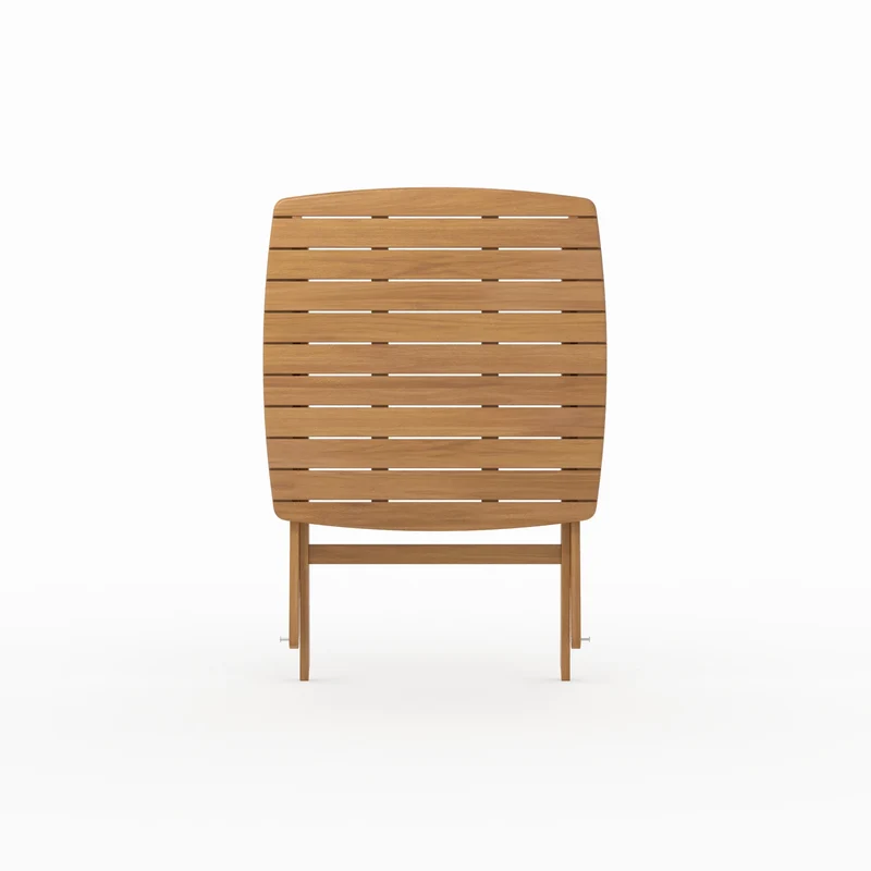 Table et chaises de jardin Siquijor en bois d'acacia huilé 2 personnes