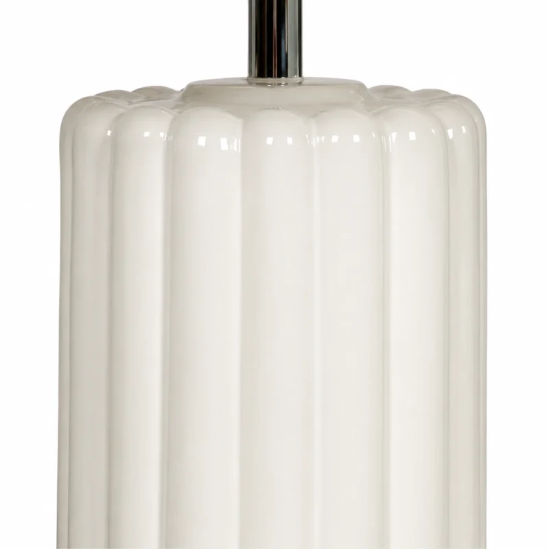 Lampe à poser Palladio en céramique blanche