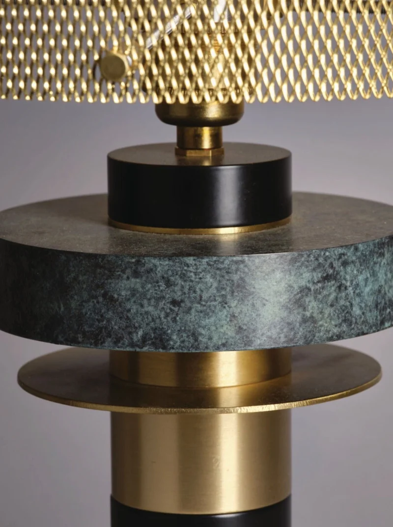 Dyane Brass Table Lamp