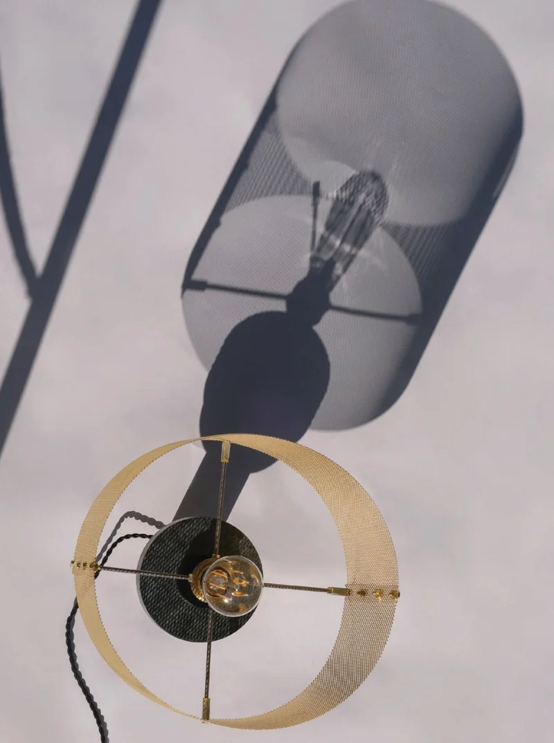 Dyane Brass Table Lamp