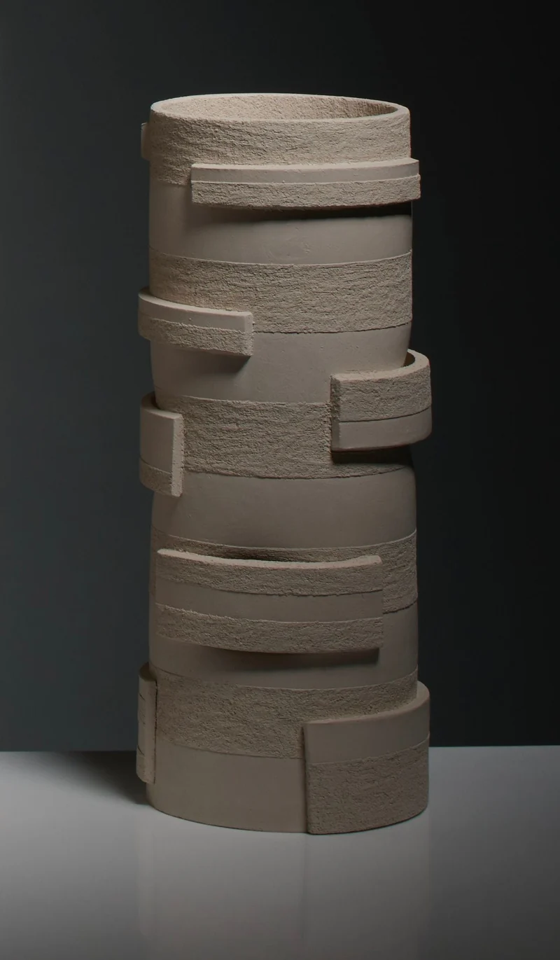 "Bricks" Table Lamps in Ceramic