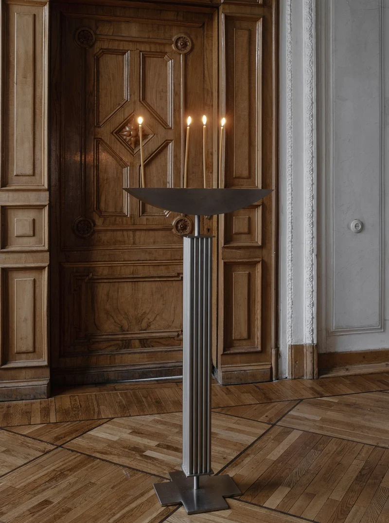 Lux Æterna Candleholder Sculpture
