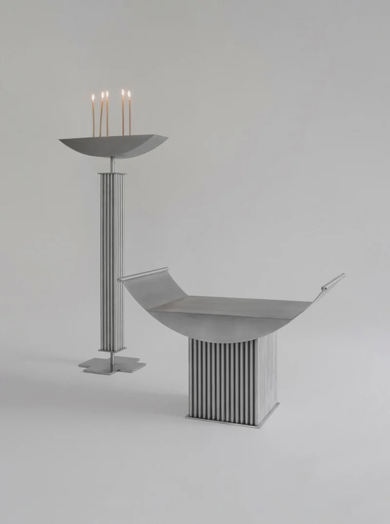 Lux Æterna Candleholder Sculpture