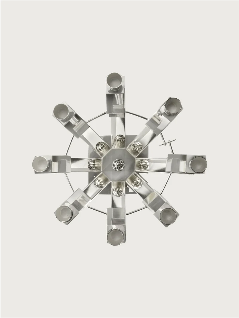 Silver plated 8-arm Candelabra