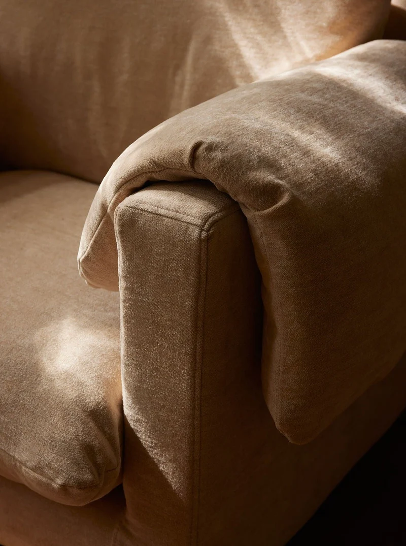 La Plume Armchair in Villa Nova Atlantis Fabric