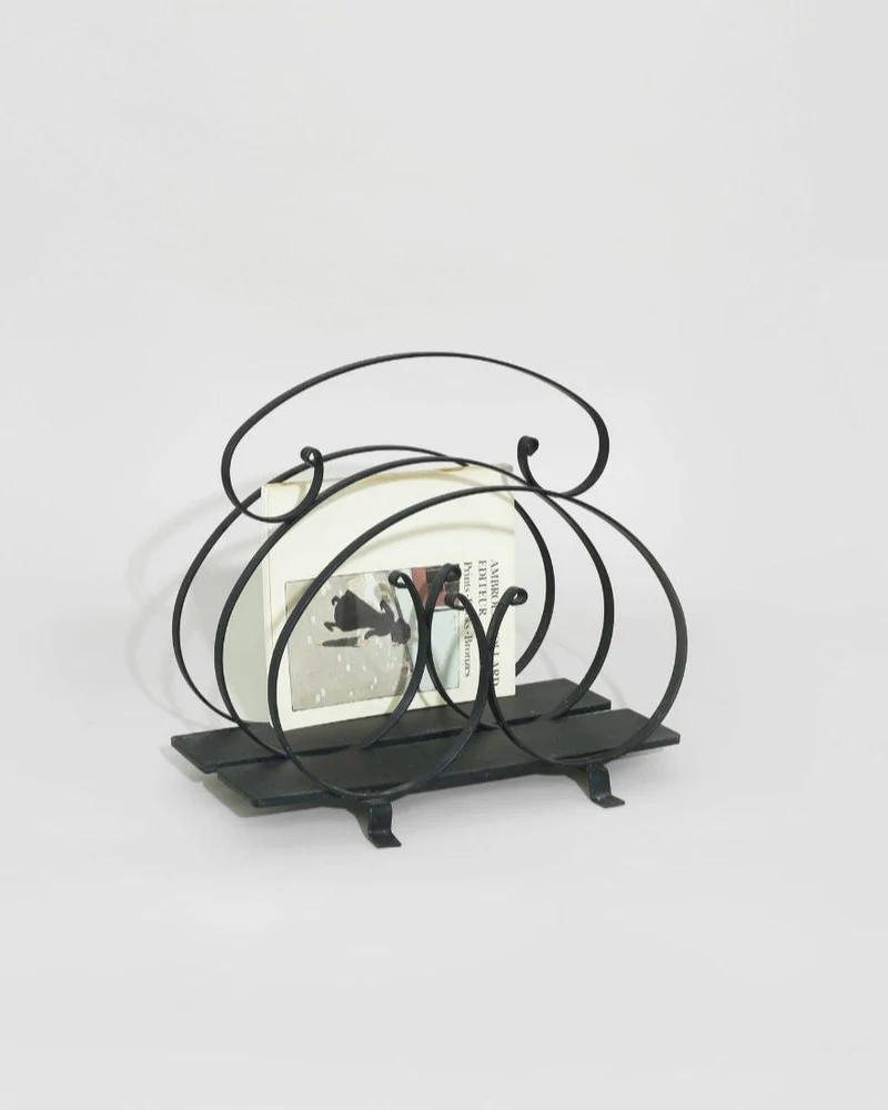 Iron Magazine Rack