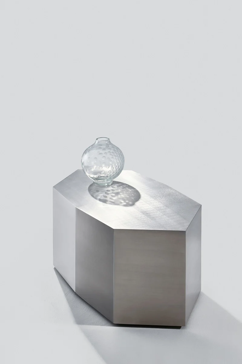 'Ame III' Steel Coffee Table