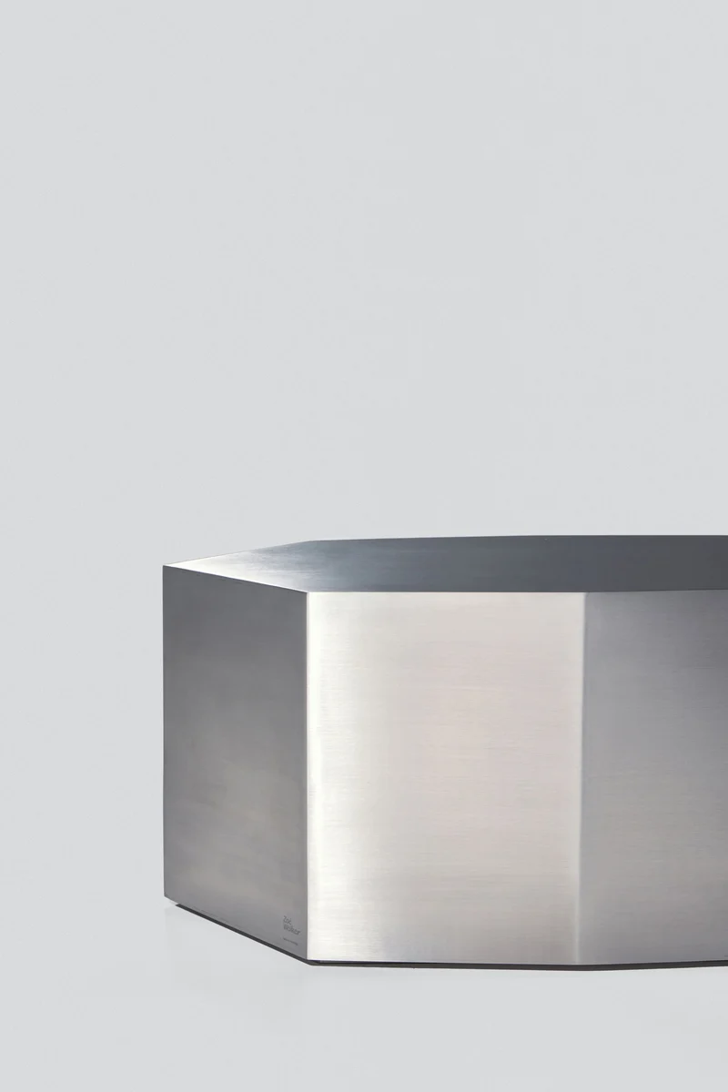 'Ame III' Steel Coffee Table