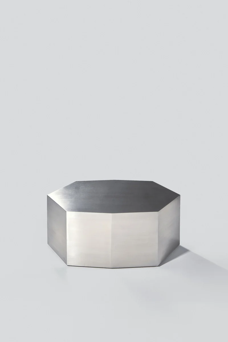 'Ame III' Steel Coffee Table