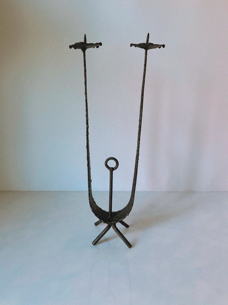 Molten Metal Candleholder, Poland