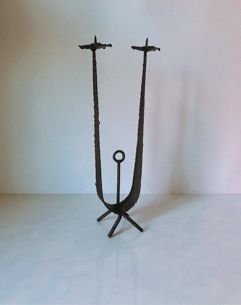 Molten Metal Candleholder, Poland