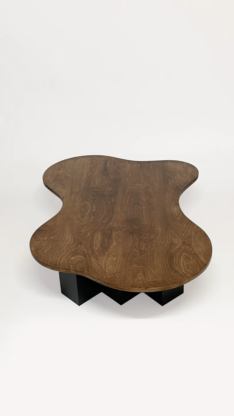 Spill Table - Oak Black by Goons
