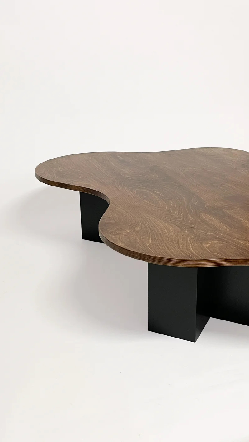 Spill Table - Oak Black by Goons