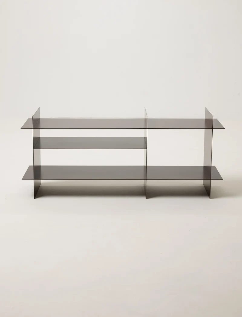 Steel Grid Shelving Unit