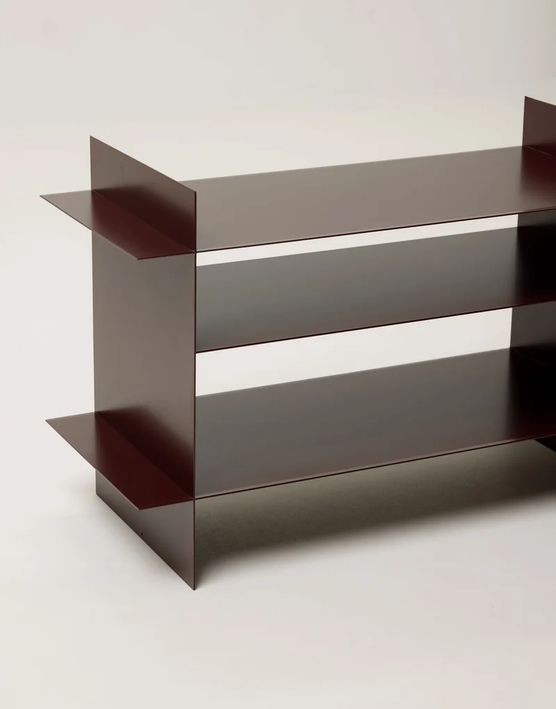 Steel Grid Shelving Unit