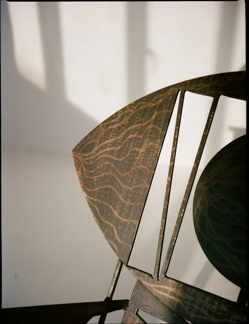 Functional Sculpture / Vintage Artist Arm Chair from Nigeria C. 1960-70