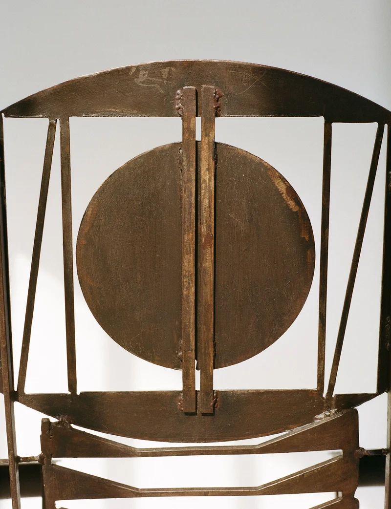 Functional Sculpture / Vintage Artist Arm Chair from Nigeria C. 1960-70