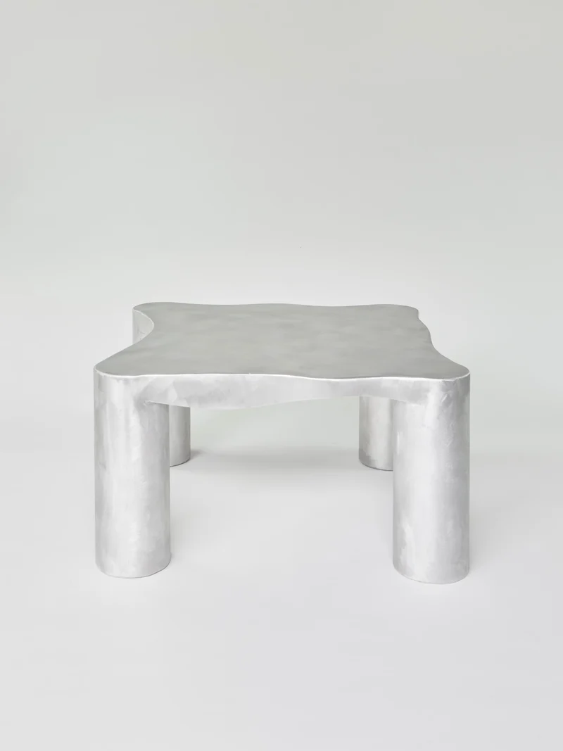 Contemporary Aluminium Coffee Table