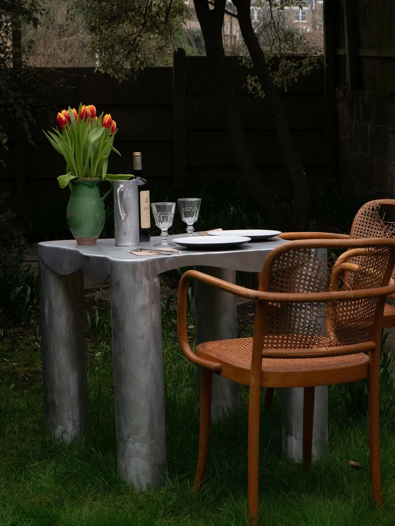 Aluminum Dining Table