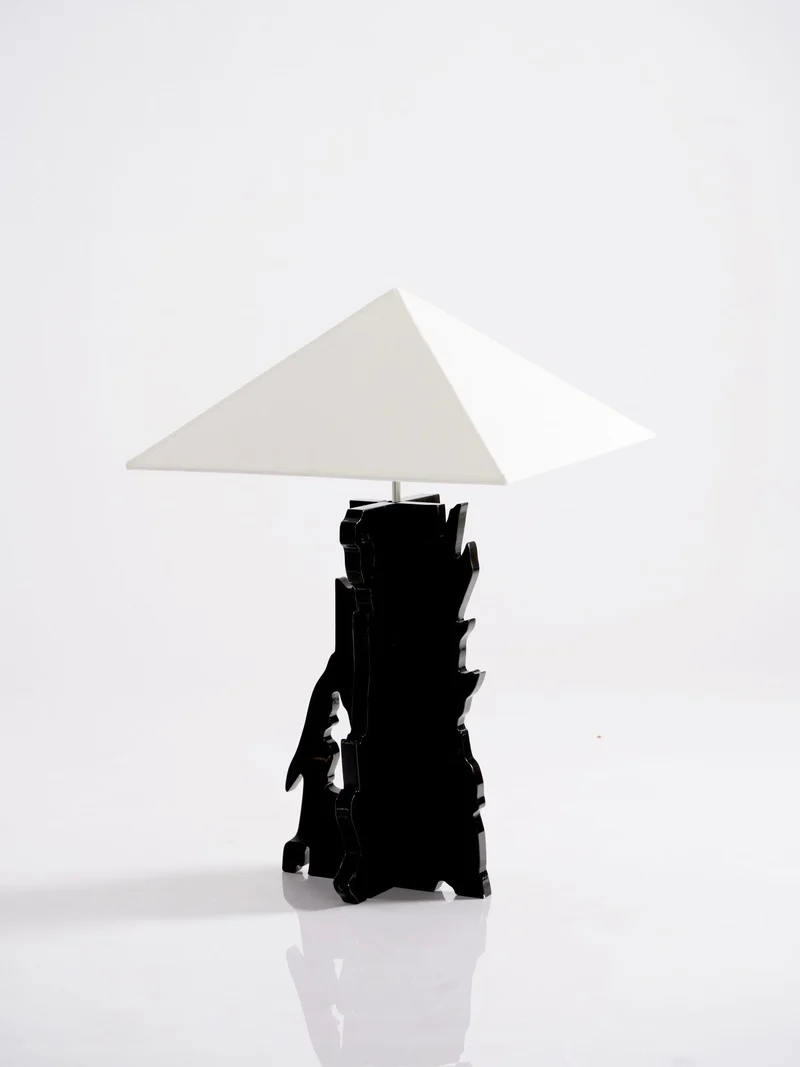 "The Bird" Wood Table Lamp