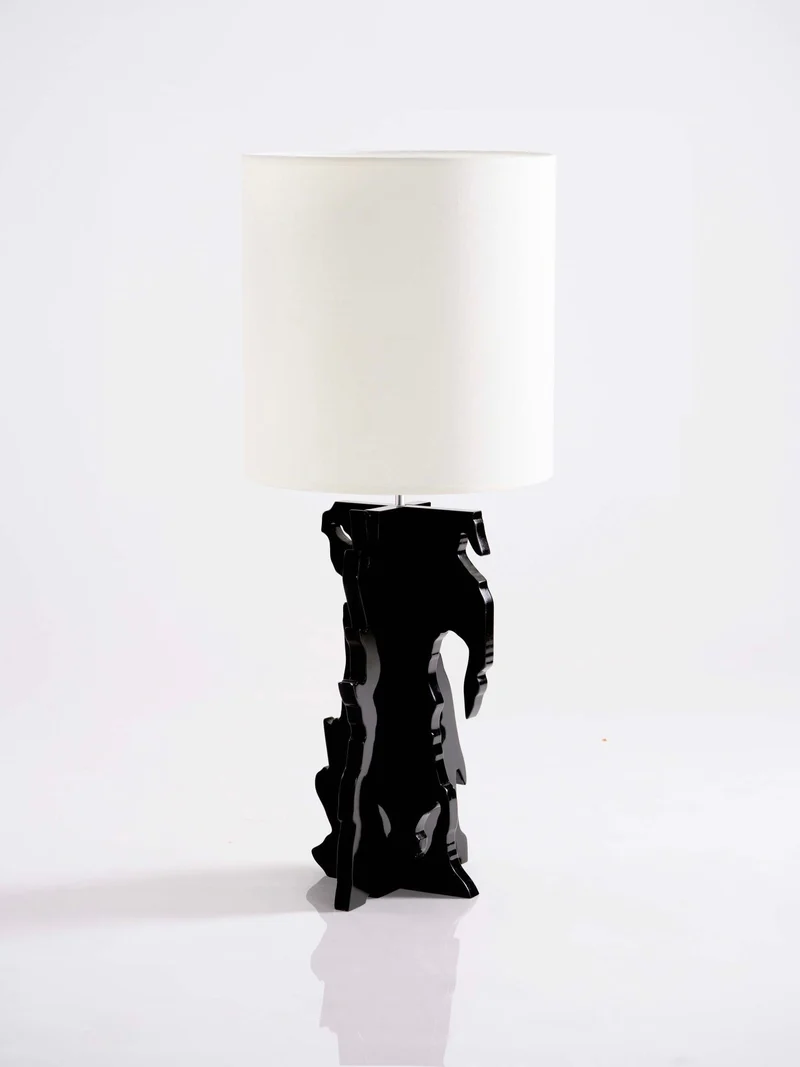 "The Bird" Wood Table Lamp