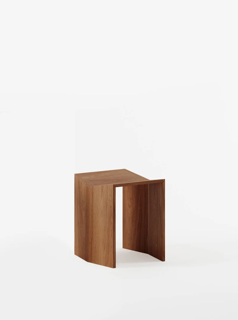 Athens Stool in Iroko