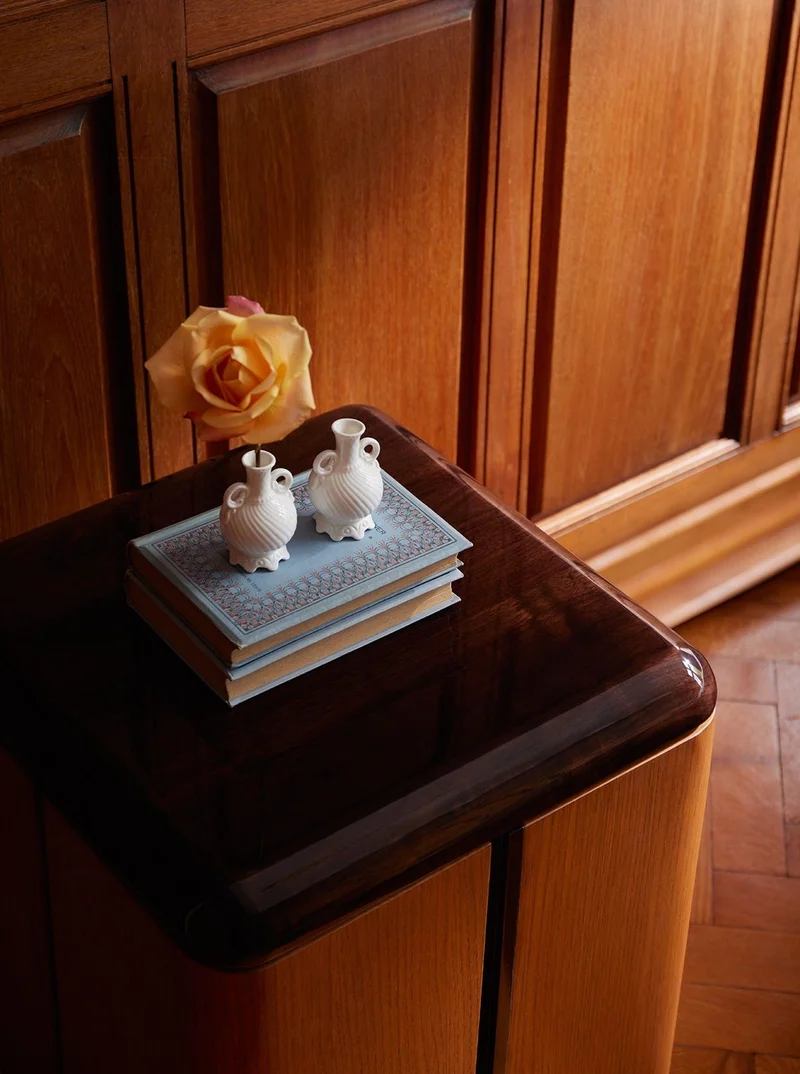 Pair of Various Positions Nightstands
