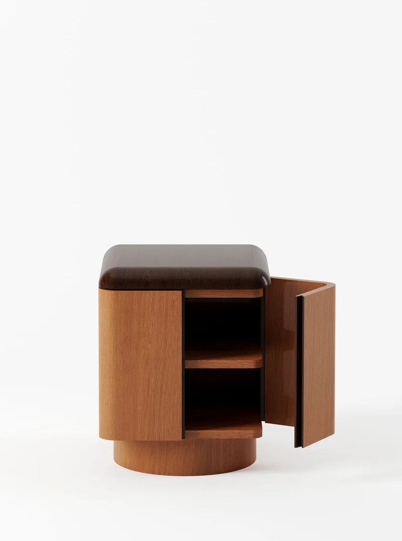 Pair of Various Positions Nightstands