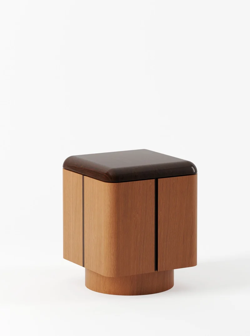 Pair of Various Positions Nightstands