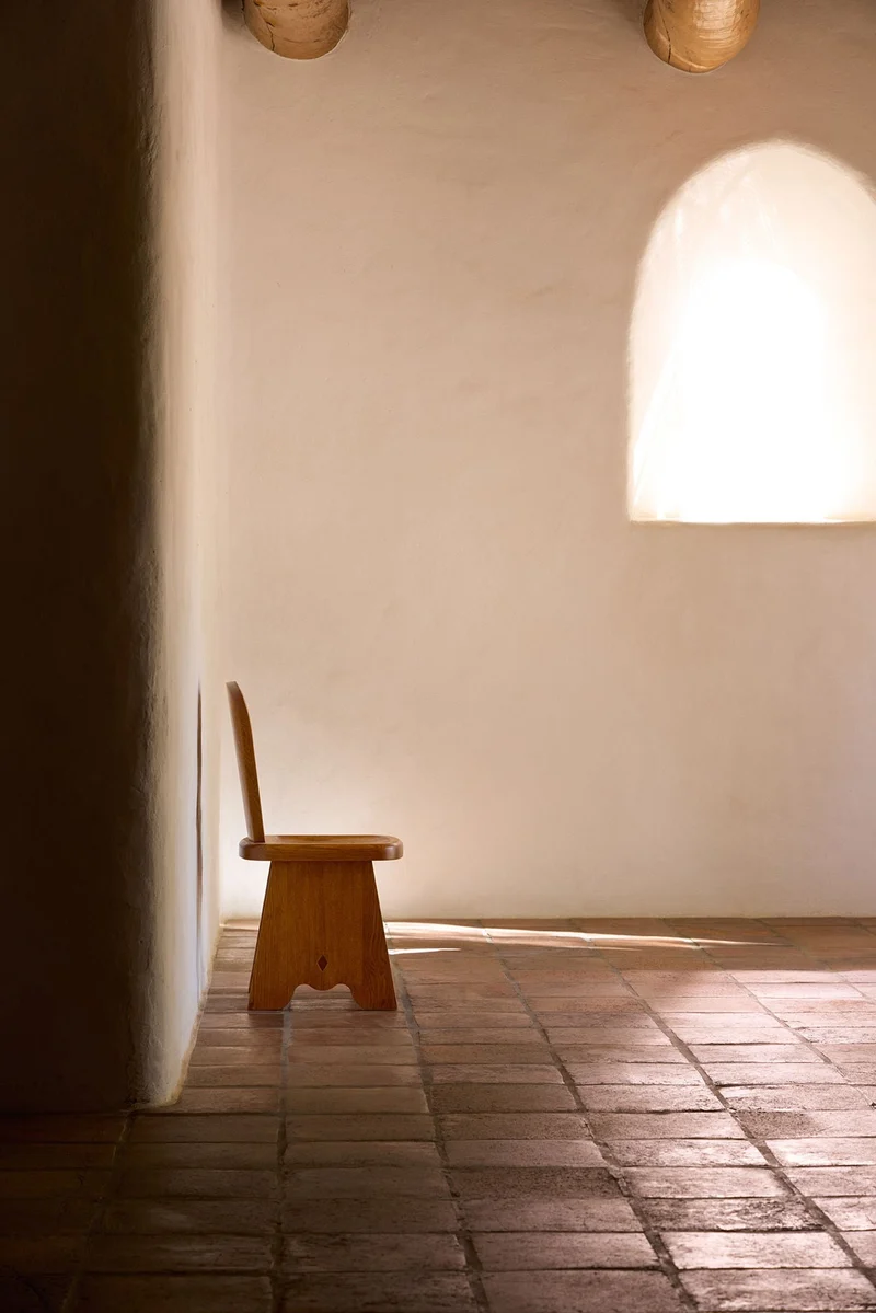 Rambling Chair in Natural French Oak Wood