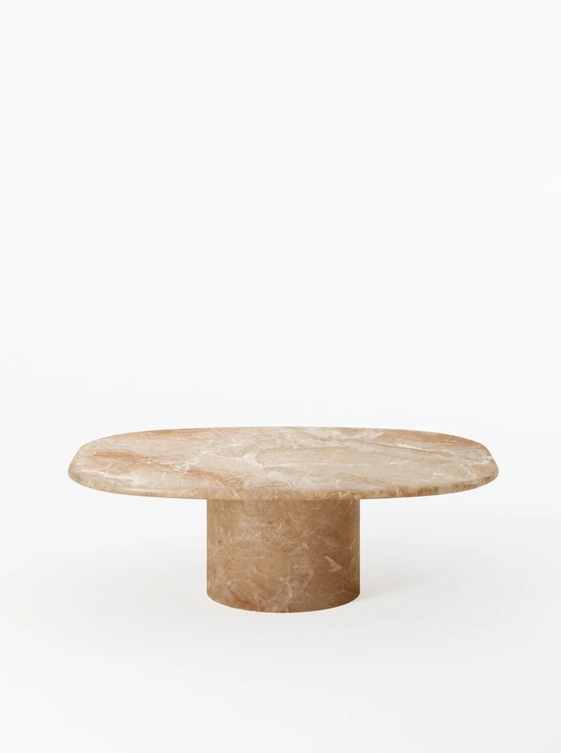 Circa Coffee Table in Breccia Oniciata Marble