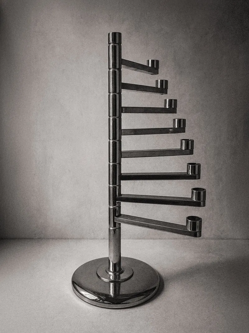 Silver-plated Candelabra by Lambert 80s