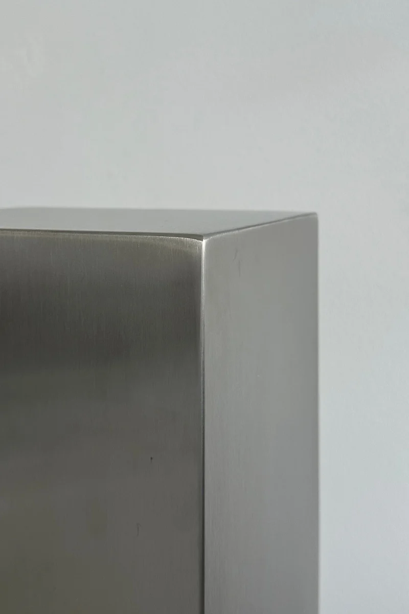 'NOSTALGIA' stainless steel pedestal